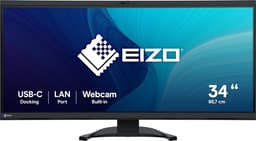 EIZO FlexScan EV3450XC-BK LED display 86,6 cm (34.1") 3440 x 1440 Pixels UltraWide Quad HD Zwart — thumbnail 1