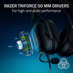 Razer BlackShark V2 X - Gaming Headset - PlayStation Licensed - Lichtgewicht - PS5 - 3.5 Jack -Zwart — thumbnail 4