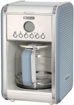 Ariete 1342/05 - Vintage koffiezetter - tot 12 kops - 24 uurs timer - warmhoudplaat - Blauw — thumbnail 1