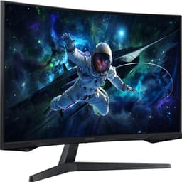 Samsung Odyssey G5 G55C - OHD-monitor 32" - 2560 x 1440 @ 165 Hz - VA - 300 cdm² - 1ms - 16:9 - 1x HDMI, 1x DisplayPort - zwart — thumbnail 2