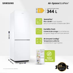Samsung RB33B610EWW Vrijstaand 344 l Wit — thumbnail 5