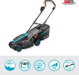 GARDENA PowerMax 37/36V P4A Ready-To-Use - Accu Grasmaaier - 37 cm - Incl. 2 Accu?s — thumbnail 2