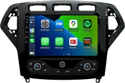 Carplay autoradio voor Ford Mondeo | 2007 t/m 2014 | Android 13 | Draadloos Apple Carplay & Android auto | 2GB + 32GB | 8-Core processor | Davilon | 2025 model | 2007 2008 2009 2010 2011 2012 2013 2014 | Bluetooth & Wifi — thumbnail 1
