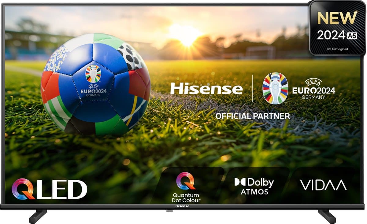 Hisense 40A5NQ 101,6 cm (40") Full HD Smart TV Wifi Zwart 220 cd/m² — afbeelding 1