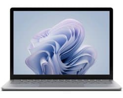 Microsoft Surface Laptop 6 Intel Core Ultra 5 135H 34,3 cm (13.5") Touchscreen 8 GB LPDDR5-SDRAM 256 GB SSD Wi-Fi 6E (802.11ax) Windows 11 Pro Platina - UK