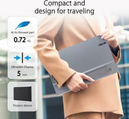 ASUS ZenScreen OLED MQ16AHE - Portable USB-C Monitor - 360° Kickstand - 15.6 inch — thumbnail 5
