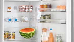 Bosch KGN367LDF - Serie 4 - Koel-vriescombinatie - Zeer stil - Energielabel D - Total No Frost: Nooit meer ontdooien - RVS- VitaFresh XXL 0°C: houd etenswaren langer vers met extra ruime vershoudlades — thumbnail 5