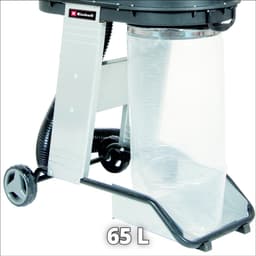 Einhell Elektrische Afzuiginstallatie TE-VE 550/2 A - 550 W - Stopcontact voor maximaal 2500 W - Opvangzak: 65 L - Lengte zuigslang: 250 cm - 1600 Pa — thumbnail 3
