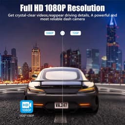 Dual Dashcam - Dashcam voor Auto - Dashcams - Zwart — thumbnail 2