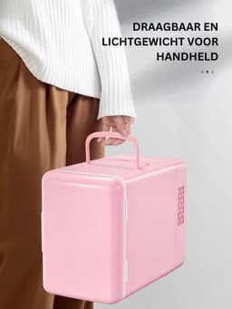 Minibar - Mini Koelkast - Skincare Fridge - Roze — thumbnail 5