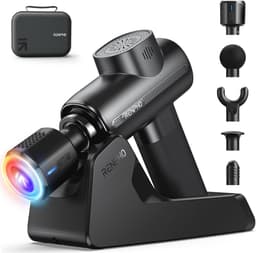Diep Weefsel Massagepistool met Warmte en Koude Functie voor Spierpijnverlichting — thumbnail 1