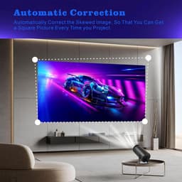 Mini beamer - Projector - Beamerscherm - Projectiescherm - Outdoor & Indoor Projector - — thumbnail 5