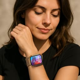 Parya Official gold smartwatch met stappenteller — thumbnail 4