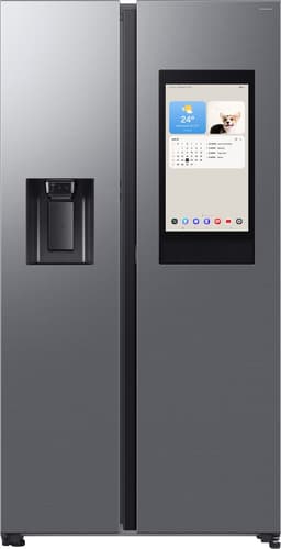 Samsung Family Hub™ RS90F66BETEF - 9-serie - Amerikaanse koelkast - Wifi - Mat inox — thumbnail 1