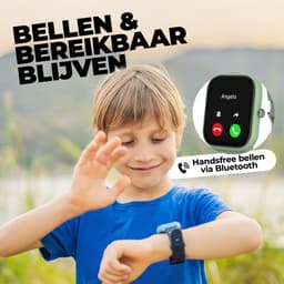Denver Smartwatch Kinderen - Bellen/SMS/Whatsapp - Voor Android & iOS - Stappenteller - Slaapactiviteit - Hartslag, Bloeddrukmeter, Sportmodus - SWK120GN — thumbnail 2