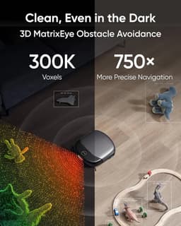 eufy S1 Pro Complete Robotstofzuiger + Vervangingssets All-in-One Station met dweilfunctie - Robot Vacuum -- 8.000 Pa Zuigkracht, Slimme Obstakelvermijding, Multi-Level Mapping, Automatische dweilterugtrekking — thumbnail 3
