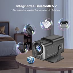 Mini Beamer - Projector met Wifi - Bluetooth — thumbnail 5