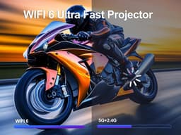 Equivera Mini Beamer - Draagbare Beamer - Beamer - Mini Beamer Projector - Projector - Mini Projector — thumbnail 3