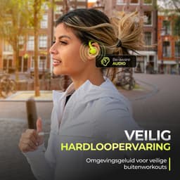 JLab Go Sport Draadloze Oordopjes - Oortjes Draadloos - Bluetooth - 35 uur Batterijduur - IP55 Waterbestendig - Aanpasbare EQ3 instellingen - Hardlopen - In Ear - Geel — thumbnail 3