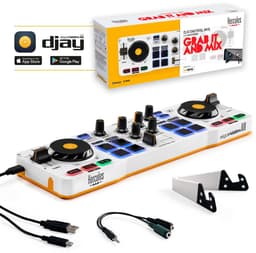 Hercules DJ Control Mix - Smartphone DJ Controller - Algoriddim Djay-app - Bluetooth - iOS/Android — thumbnail 2