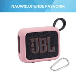 YONO Hoesje geschikt voor JBL Go 4 - Case - Roze — thumbnail 2