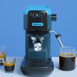 Ariete 1399/18 - Smart Slim Coffee - slank design - voor gemalen koffie & koffiepads - Sky blue — thumbnail 5