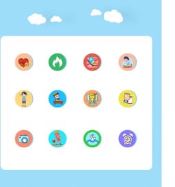 Smartwatch Kinderen - Waterdicht - Hartslag - Slaap Monitor - Blauw — thumbnail 2