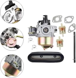 Grasmaaier Carburateur - Brandstofmixer Vervanging - Motor Onderhoud - Stabiele Brandstofmix - 18 x 13 x 8 cm - Zilver — thumbnail 3