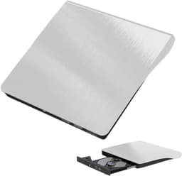 Externe harde schijf - Draagbare opslag - Snelle dataoverdracht - Plug and play - 364 Gram - Wit — thumbnail 1