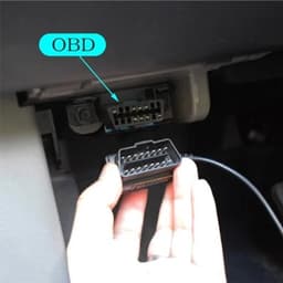 Mini USB-stroomadapter, oplaadkabel, OBD-stroomkabel voor dashcam, stroomkabel voor parkeermonitor met schakelaar, 24-uurs bewaking voor auto-dashcam, GPS DVR, 12V-24V universeel — thumbnail 2