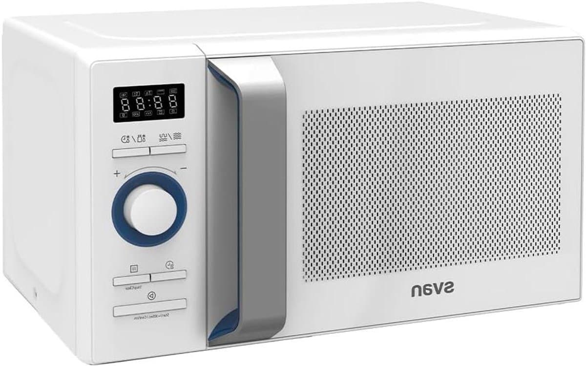 Magnetron met Grill - Combimagnetron Keuken - Snel Eten Opwarmen - 800W Vermogen Grill - 20 Liter Capaciteit - Wit — afbeelding 1