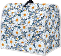 Keukenmachinehoes - Mixerhoes Stofhoes - Keuken Decoratie - Wasbaar Canvas Polyester - 38 x 27.5 x 37 cm - Vintage Daisy — thumbnail 1