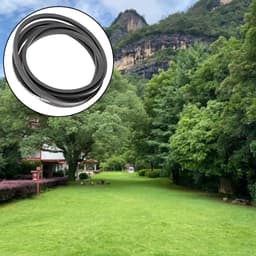 Grasmaaier Riem - Reserveonderdeel Maaier - Gazon Onderhoud - Perfecte Pasvorm - 1 Stuk - Zwart — thumbnail 2