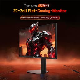 TITAN ARMY P276MS Gaming-monitor, 27"QHD 2560×1440 Fast IPS, 275Hz Overklok,1ms MPRT,HDR1000 1200 nits,FreeSync,Game Plus&15 Scenario-modi,PBP&PIP-split screen-modus,Laag blauw licht & flikkervrij,Verstelbare kantelbare standaard,VESA-muurbevestiging — thumbnail 3