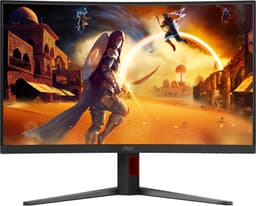 AOC G4 C32G4Z computer monitor 80 cm (31.5") 1920 x 1080 Pixels Full HD LCD Zwart, Rood — thumbnail 2