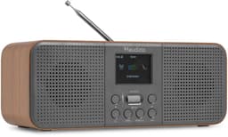Internet radio - Audizio Bucine - FM en DAB radio - Radio met Bluetooth - Wekkerfunctie - Donkergrijs — thumbnail 1