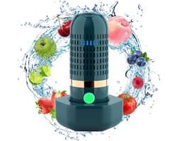 Groente Draadloze USB fruit en groentewasmachine - draagbare voedselreiniger - compact ontwerp - praktisch voor dagelijkse voedselreiniging