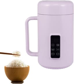 Noodle Cooker, Hot Pot Electric Cooker, 1000ml Portable Electric Pot, Nonstick Fast Noodle Cooker, 500W Travel Electric for Skillet Pasta Shabu Oatmeal Soup Egg — thumbnail 1