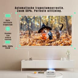Minibeamers-Projector-Minibeamer-Wit-14cmx11cmx6cm — thumbnail 4