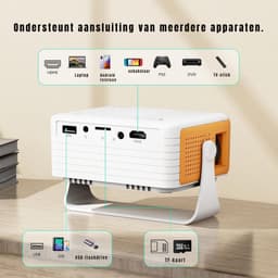 Minibeamers-Projector-Minibeamer-Wit-14cmx11cmx6cm — thumbnail 2