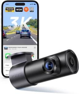 Auto Camera - Rijrecorder - Verkeersveiligheid Bewaken - 2K QHD Resolutie - 143 Graden - Zwart — thumbnail 1
