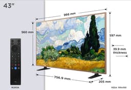 TCL 43A400 Pro - Ultra HD 4K - QLED-tv - 43 inch - 2026 — thumbnail 3