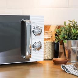 Magnetron 17L - Oven Keukenapparaat - Snel Eten Opwarmen - Compact Design - 700 Watt - Wit — thumbnail 3