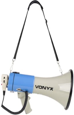 Vonyx MEG060 megafoon met sirene - Inclusief tas en oplaadbare accu - 60W — thumbnail 4
