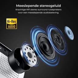 CLVP® Mini Beamer – Projector – Thuisbioscoop Beamer — thumbnail 5