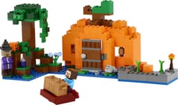 LEGO Minecraft De pompoenboerderij Speelgoed Boerderij Huis Halloween Set met Minifiguren - 21248 — thumbnail 1