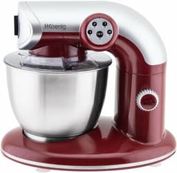 Keukenmachine - Mixer Robot - Bakken en Koken - Planetaire Beweging - 5L Kom - Rood — thumbnail 3