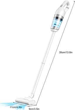 MIVRAY Steelstofzuiger Stofzuiger 4-in-1 - Lichtgewicht Oplaadbare Stofzuiger Met 350 ml Inhoud En 10000Pa - Voor Auto En Thuisgebruik - ABS - Zwart — thumbnail 4