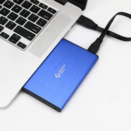 Externe Harde Schijf - Draagbare Opslag - Bestanden Opslaan - Super Snelle Snelheid - 320GB - Blauw — thumbnail 2