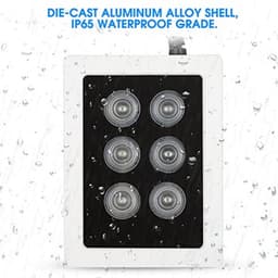 IR DC12V 6W Infrarood Licht Vulling 6 Lampen IR Illuminators IP66 Waterdicht voor Beveiligingscamera's — thumbnail 3